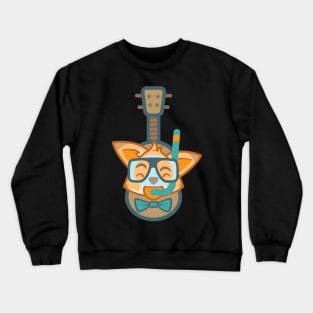 Foxy Ukulele Crewneck Sweatshirt